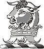 Vector clipart: bull