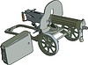 Vector clipart: cannon