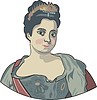 Vector clipart: Catherina I