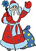 Vector clipart: Santa Claus