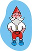 Vector clipart: gnome