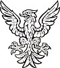 Vector clipart: heraldic eagle