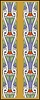 Vector clipart: ancient Egyptian ornamental pattern