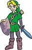 Vector clipart: elf