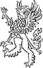 Vector clipart: gryphon