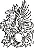 Vector clipart: gryphon