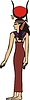 Vector clipart: Hathor