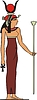 Vector clipart: Hathor