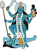 Vector clipart: Kali