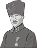 Vector clipart: Mustafa Kemal Ataturk