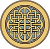 medieval Celtic ornamental knot