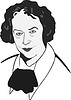 Vector clipart: Alexandra Kollontai