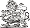 Vector clipart: lion