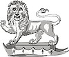 Vector clipart: lion