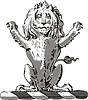 Vector clipart: lion