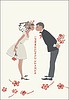 Valentines-Postkarte