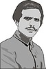 Vector clipart: Nestor Makhno