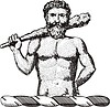 Vector clipart: barbarian