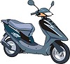 Vector clipart: motorcycle