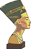 Vector clipart: Nefertiti