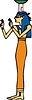 Vector clipart: Nephthys