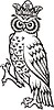 Vector clipart: owl