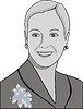 Vector clipart: Eva Peron