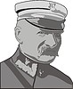 Векторный клипарт: Юзеф Пилсудский
