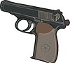 Vector clipart: pistol