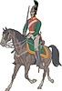 Vector clipart: rider