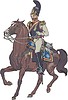 Vector clipart: rider