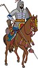 Vector clipart: horseman