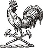 Vector clipart: rooster