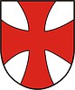 Векторный клипарт: щит с крестом