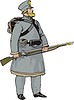 Vector clipart: soldier