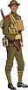 Vector clipart: soldier