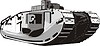 Vector clipart: tank