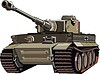 Vector clipart: tank