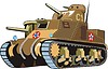 Vector clipart: tank M3-4