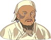 Vector clipart: Genghis Khan (Temujin)