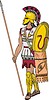 Vector clipart: warrior