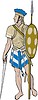 Vector clipart: warrior