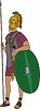 Vector clipart: warrior