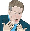 Vector clipart: Vladimir Zhirinovsky