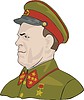 Vector clipart: George Zhukov