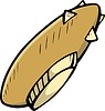 Vector clipart: dirigible