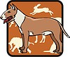 Vector clipart: Pit Bull Terrier