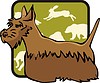 Vector clipart: terrier