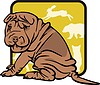 Vector clipart: dog