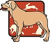 Vector clipart: dog